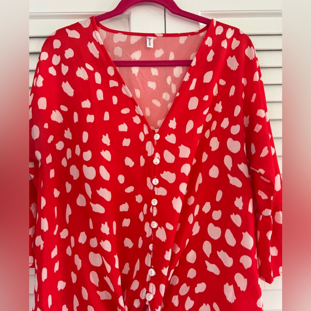 Button Down Blouse - Picture 4 of 12